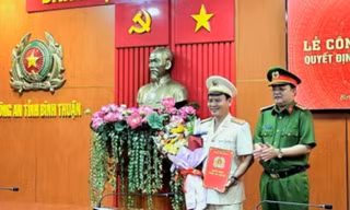 Công an Bình Thuận điều động cán bộ chủ chốt