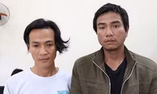 2 đối tượng Tuyền và Trịnh tại cơ quan điều tra
