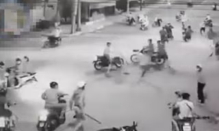 Vụ hàng chục người vác mã tấu quây lực lượng tuần tra: Bắt 8 đối tượng