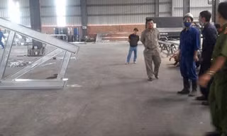 Hiện trường nam công nhân bị tai nạn tử vong