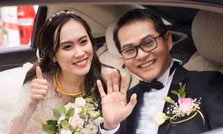 NSND Trung Hiếu nói về cuộc hôn nhân với bà xã kém 19 tuổi