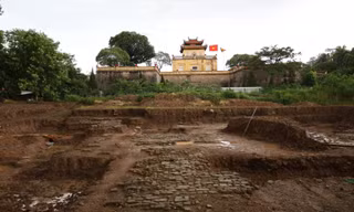 Phát hiện mới ở chính điện Kính Thiên tại Hoàng thành 