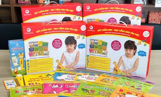 Bộ sách công nghệ giúp trẻ tự học tiếng Anh