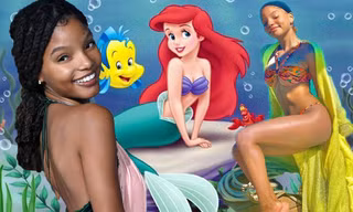 Nhan sắc 'Nàng tiên cá' da màu của Disney