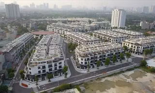 ‘Choáng’ bảng so sánh giá đất liền kề biệt thự ở các khu đô thị tại Hà Nội
