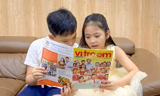 Ấn phẩm Vì trẻ em của Báo Lao động và Xã hội 