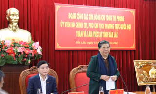 Phó Chủ tịch Thường trực Quốc hội Tòng Thị Phóng 