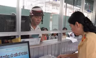 Tám tỉnh tiếp tục cấp biển xe máy bốn số