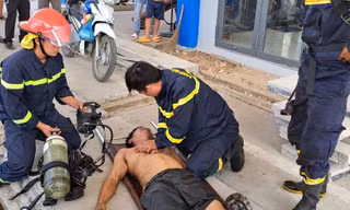Công an thông tin hai người ngạt khí khi vệ sinh bồn chứa xăng dầu