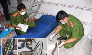 Việc sử dụng vũ khí, công cụ hỗ trợ trái phép có chiều hướng gia tăng