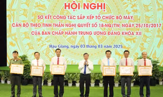 Sau tinh gọn bộ máy, Hậu Giang giảm hàng chục cơ quan cấp tỉnh