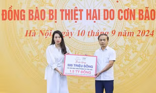 Tập đoàn TH và Bac A Bank hỗ trợ các tỉnh chịu thiệt hại do bão Yagi 5,5 tỷ đồng