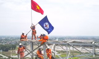 Khí thế kỹ sư trẻ từ vùng Đông Bắc chi viện công trường 500kV mạch 3 
