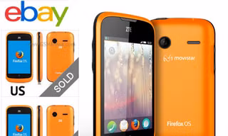 Điện thoại Firefox cháy hàng trên Ebay