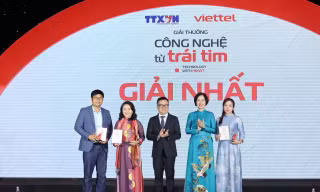 32 tác phẩm nhận Giải thưởng Công nghệ từ trái tim
