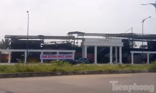 Nhà hàng Sân Bay 1.000m2 ‘mọc’ trên đất vàng tạm ngưng hoạt động, chưa phá dỡ 