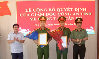 Thượng tá Mai Phương Nam làm Trưởng Công an TP. Phú Quốc