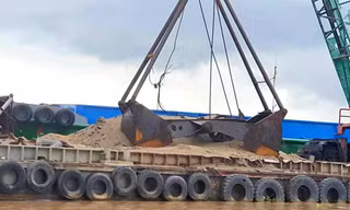 An Giang cấp hơn 15 triệu m3 cát cho các dự án cao tốc