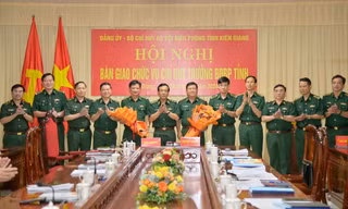 Đại tá Phạm Văn Thắng giữ chức Chỉ huy trưởng Bộ đội Biên phòng tỉnh Kiên Giang
