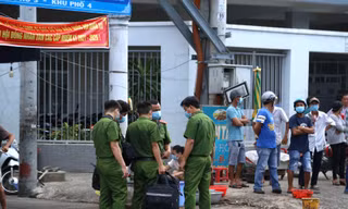 Hiện trường nơi xảy ra vụ việc.