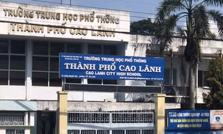 Trường THPT TP. Cao Lãnh.