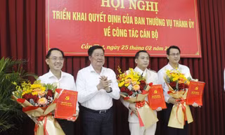 Phó Giám đốc Công an làm Phó Trưởng Ban Nội chính Thành ủy Cần Thơ