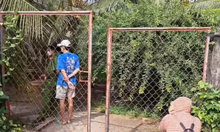 Người đàn ông tử vong bất thường trong vườn
