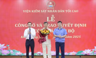Công bố nhân sự Viện Kiểm sát nhân dân tỉnh An Giang sau hợp nhất