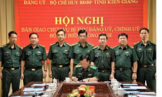 Đại tá Doãn Đình Tránh được giao phụ trách Chính ủy Biên phòng Kiên Giang