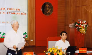 Công bố quyết định kiểm tra của Bộ Chính trị đối với Ban Thường vụ Tỉnh ủy Khánh Hòa