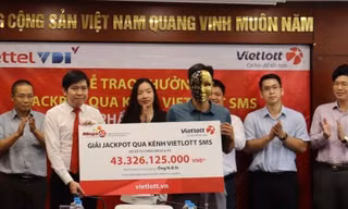 Đang đi tập thể dục, người đàn ông nhận tin trúng vietlott hơn 43 tỷ đồng 