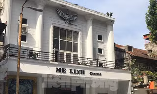 Rạp chiếu phim Mê Linh - một trong những cơ sở nhà đất chuyên dùng tại Hà Nội. Ảnh Trường Phong. 