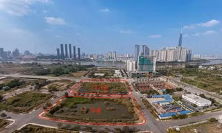 Nhiều DN trúng đấu giá đất Thủ Thiêm nhưng không nộp tiền. Ảnh minh họa 