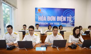 Ngành thuế soi chiếu tự động, ngăn gian lận hoá đơn điện tử (ảnh:TCT). 
