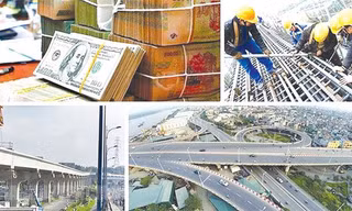 Luỹ kế 11 tháng năm 2022, tỷ lệ giải ngân vốn đầu tư công nguồn vay nước ngoài đạt 26,06%. Ảnh minh hoạ 
