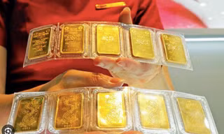 Giá vàng SJC về mức 79,2 triệu đồng/lượng. 