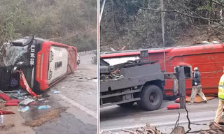 Khởi tố chủ xe và tài xế điều xe khách hết hạn đăng kiểm, gây tai nạn khiến 21 người thương vong