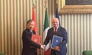 Việt Nam- Italia ký Hiệp định ‘Dẫn độ và Chuyển giao người bị kết án phạt tù’