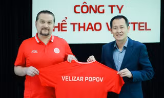 HLV Velizar Popov sẽ dẫn dắt Thể Công Viettel tới hết mùa giải 2026/27 (ảnh TC)