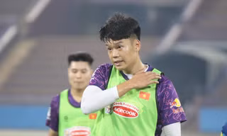 Nguyễn Thành Chung mong người hâm mộ ủng hộ đội tuyển Việt Nam tại ASEAN Cup 2024 (ảnh Anh Đoàn)