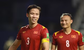 Chấn thương khiến Trọng Hoàng phải chia tay đội tuyển Việt Nam trước trận đấu với Trung Quốc (ảnh Hữu Phạm)