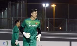 Đặng Văn Lâm trở lại đội tuyển Việt Nam ở Vòng loại thứ 3 World Cup 2022. (ảnh Anh Đoàn)