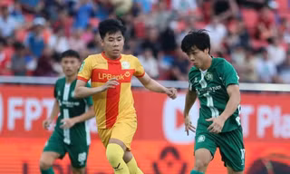 Công Phượng chưa thể giúp Bình Phước thăng hạng V-League (ảnh Hoàng Linh)