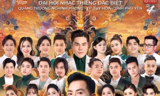Yêu cầu xóa từ nhạc thiêng trong poster quảng bá đại hội ở Phú Yên