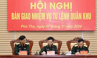 Thiếu tướng Trần Văn Bắc nhận nhiệm vụ Tư lệnh Quân khu 2