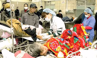 Các BV tại Hà Nội tích cực triển khai nhiều biện pháp chống rét cho người bệnh.