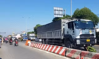 Hiện trường vụ tai nạn giao thông 