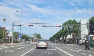 Lỗi tài xế thường mắc trên đường gắn camera phạt nguội ở Thủ Dầu Một