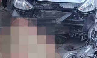 Ô tô đâm điên loạn khiến 4 người thương vong ở Vĩnh Phúc