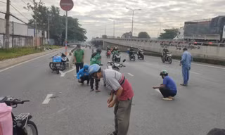 Đinh tặc lại hoành hành trên Quốc lộ 1 đoạn qua TP Thủ Đức